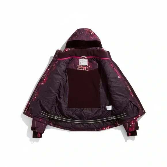 Stylish Women's Black and Pink Jacket by Salomon Women's Clima Pro Storm Medium - Picture 11 of 13